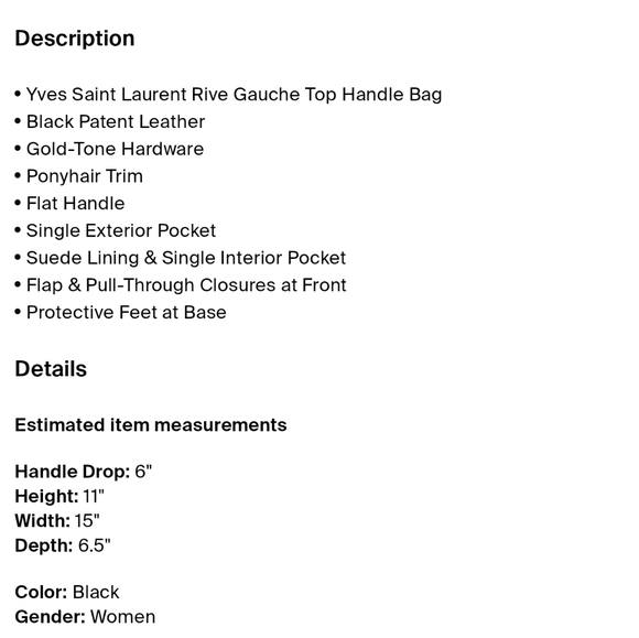 Saint LAURENT Muse II Leather Handbag - Picture 7 of 7